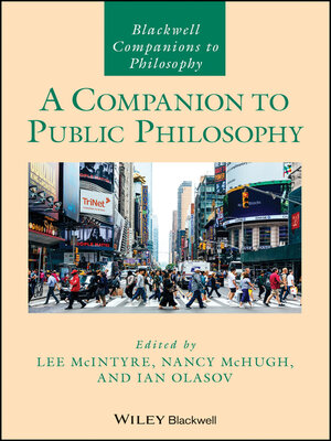 cover image of A Companion to Public Philosophy